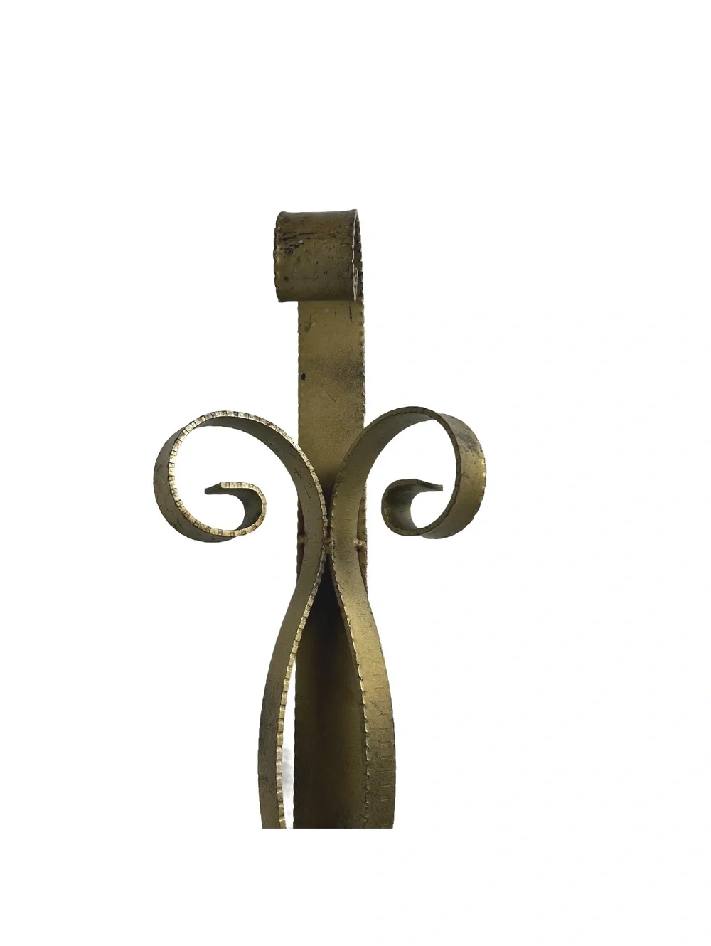 Vintage Metal Double Wall Sconce Candle Holder